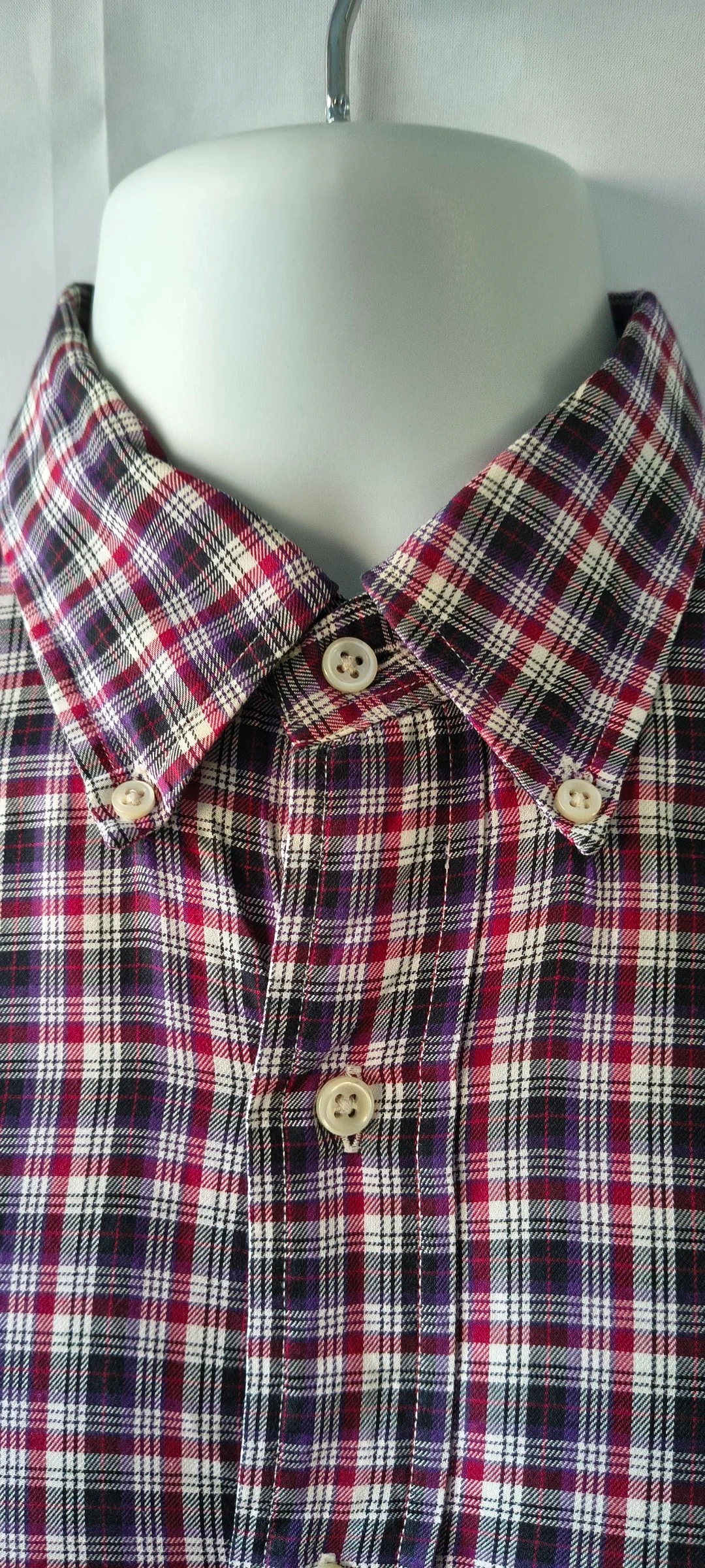 Ralph Lauren Blake Shirt – Classic Check – 100% Cotton – M #307. – photo 3